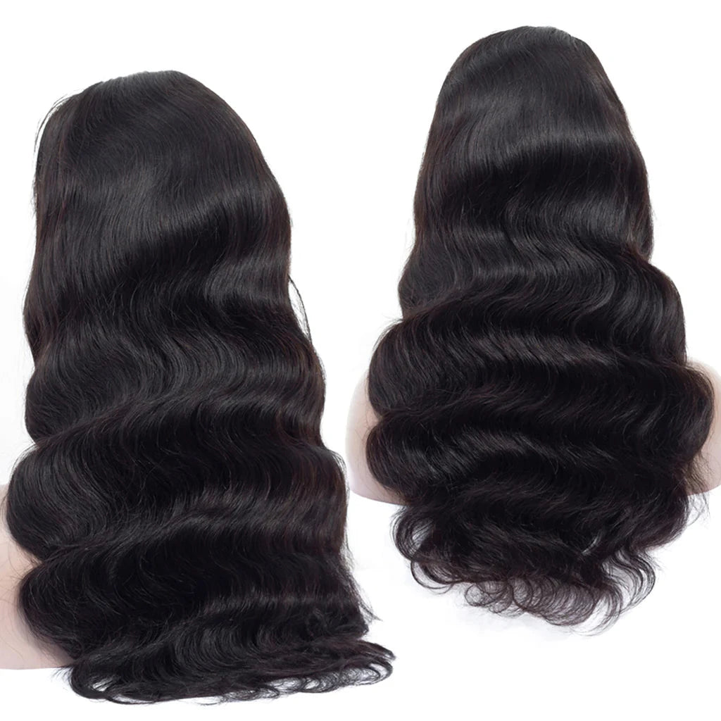 100% Human Hair Wig Body Wave 4x4 Lace Front Wig